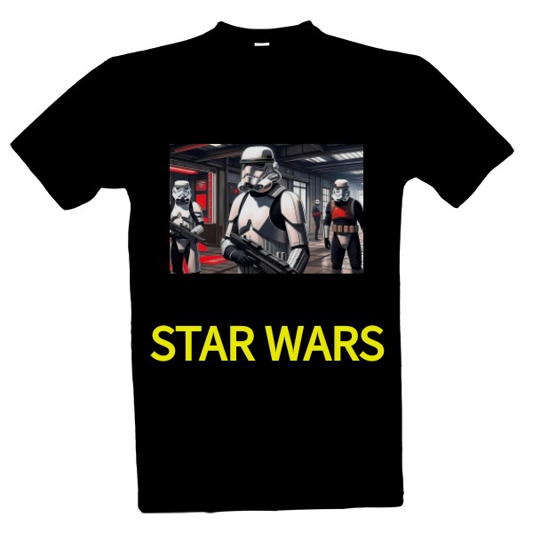 Tričko s potiskem STAR WARS TOOPERS