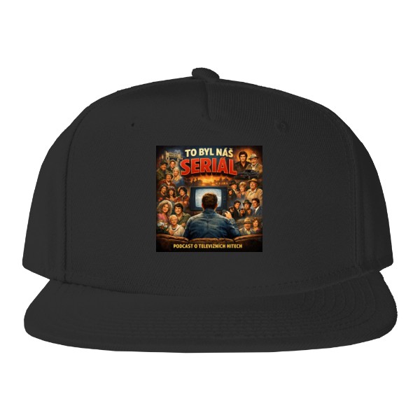 Kšiltovka Snapback s potiskem To byl náš seriál snapback