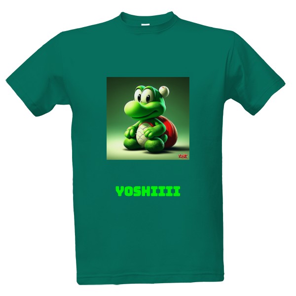 Tričko s potiskem Yoshi 